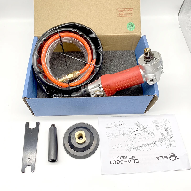 

Hot Sale Air Wet Polisher With Rear Exhaust Pneumatic Grinder For Marble Granite Stone Concrete Polishing Machine