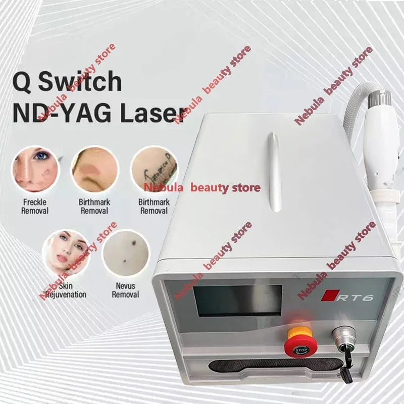 Аппарат для лазерной стирки татуировок тату-машинка второй бровей Q Switch ND Yag 532 нм