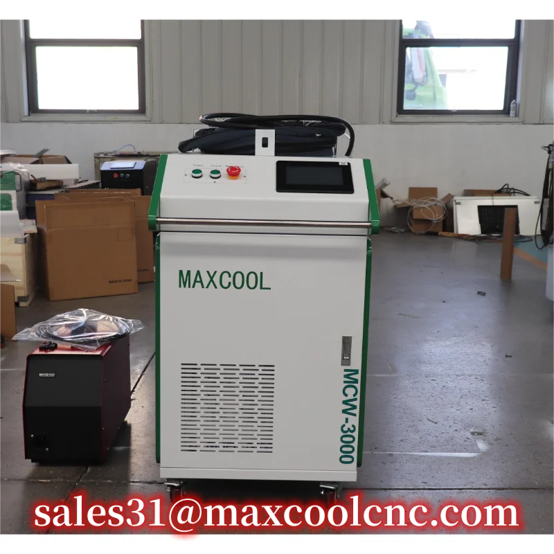 Лазерный сварочный аппарат 3000 Вт двухпроводной прочная обшивка поверхность