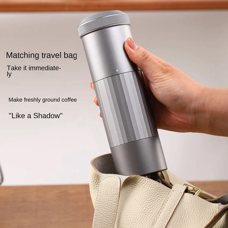 Кофемолка с регулируемой перезаряжаемой батареей