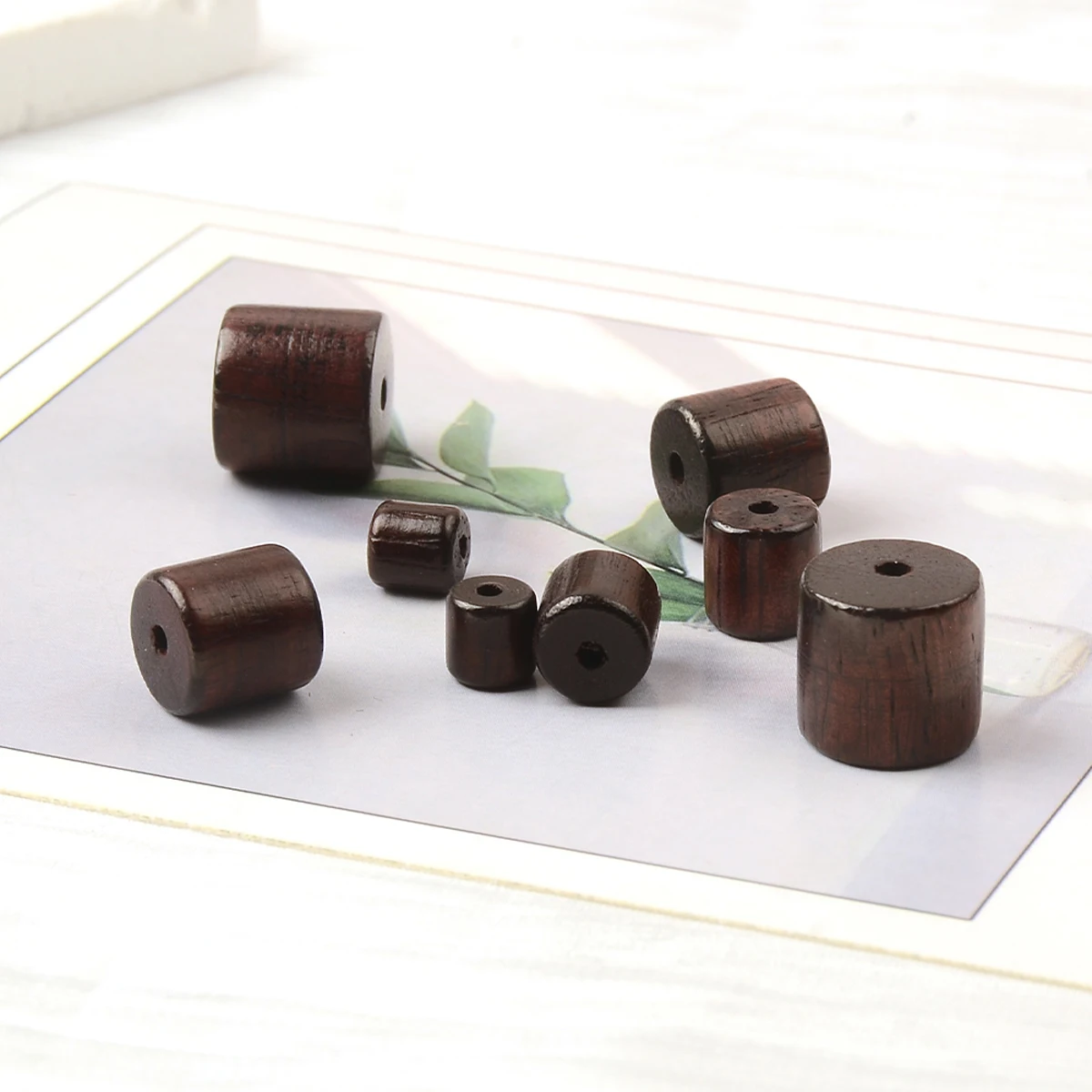 Бусины-разделители из дерева 6/8/10/12 мм