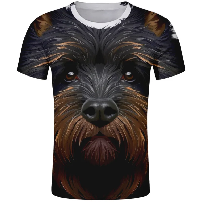 Футболка BOUVIER DES FLANDRES-VLAAMSE KOEHOND с собакой YMGHJRWN