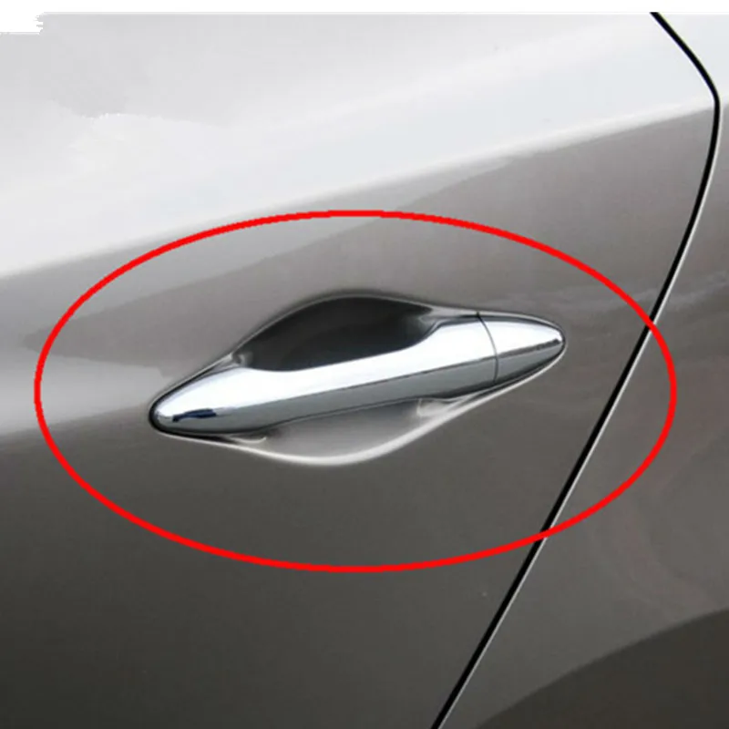 

Car Styling Door Handle Cover Trim Fit For Hyundai IX Ix35 2010 2011 2012 2013 2014 Abs Chrome 8pcs Per Set fast ship