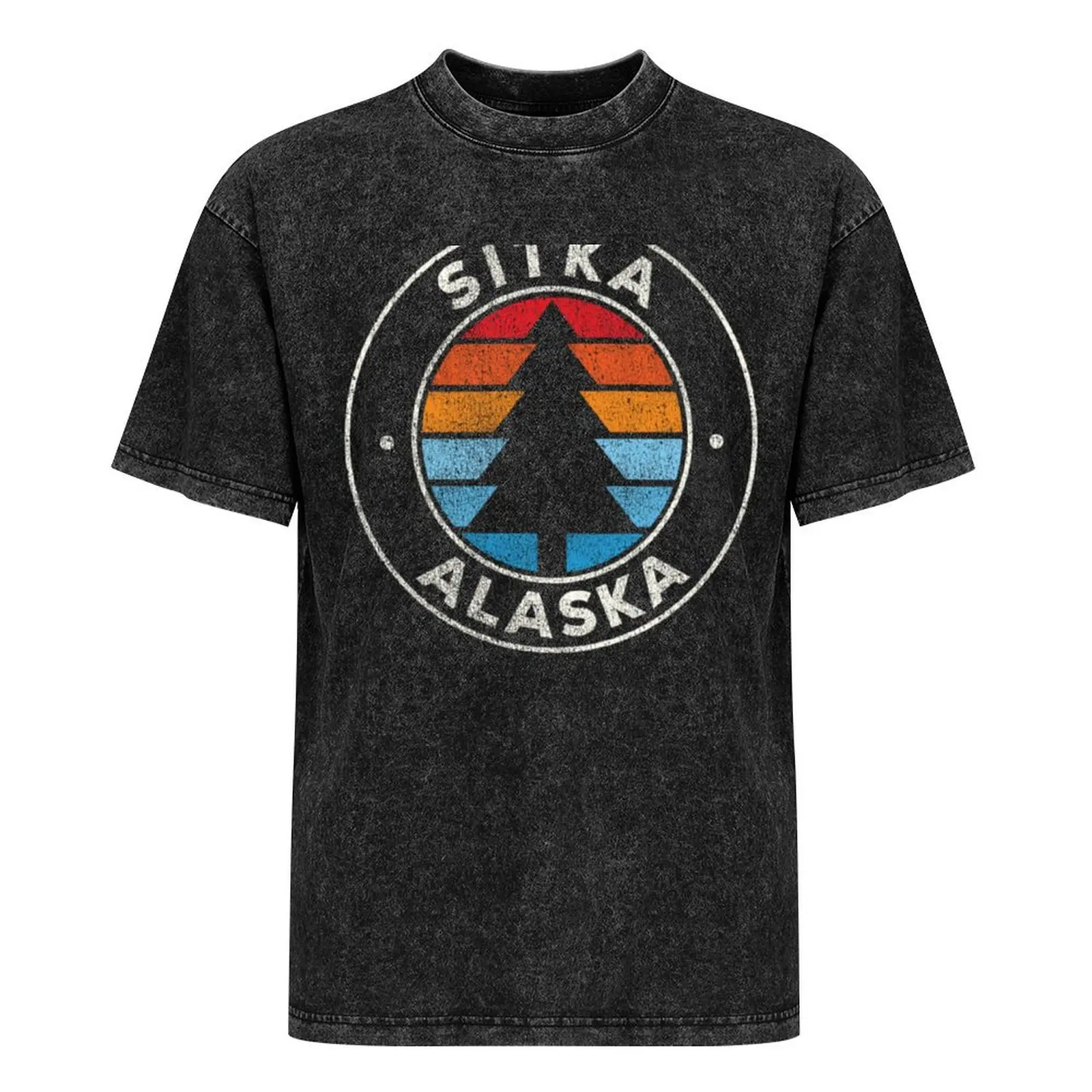 Sitka Alaska AK Vintage Graphic T-Shirt