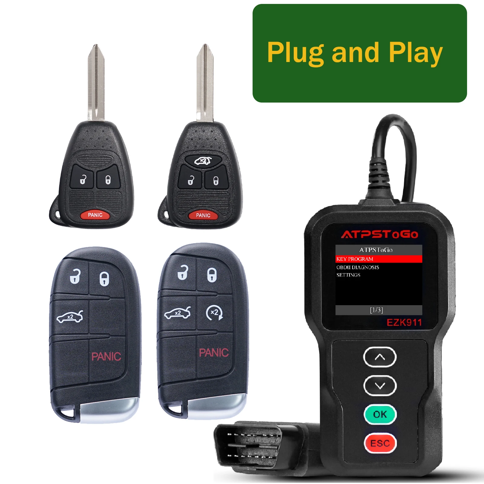 ATPSTOGO 2 шт. новый дистанционный брелок и инструмент для программатора 20112012 2013 2014 2015