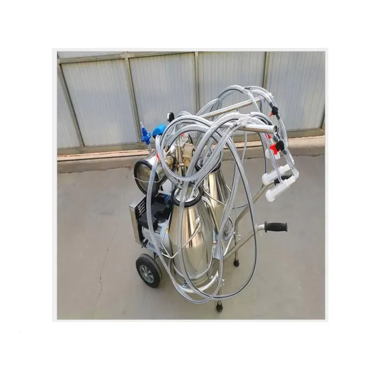 Автоматический портативный небольшой доильный аппарат с одним ведром ручной для