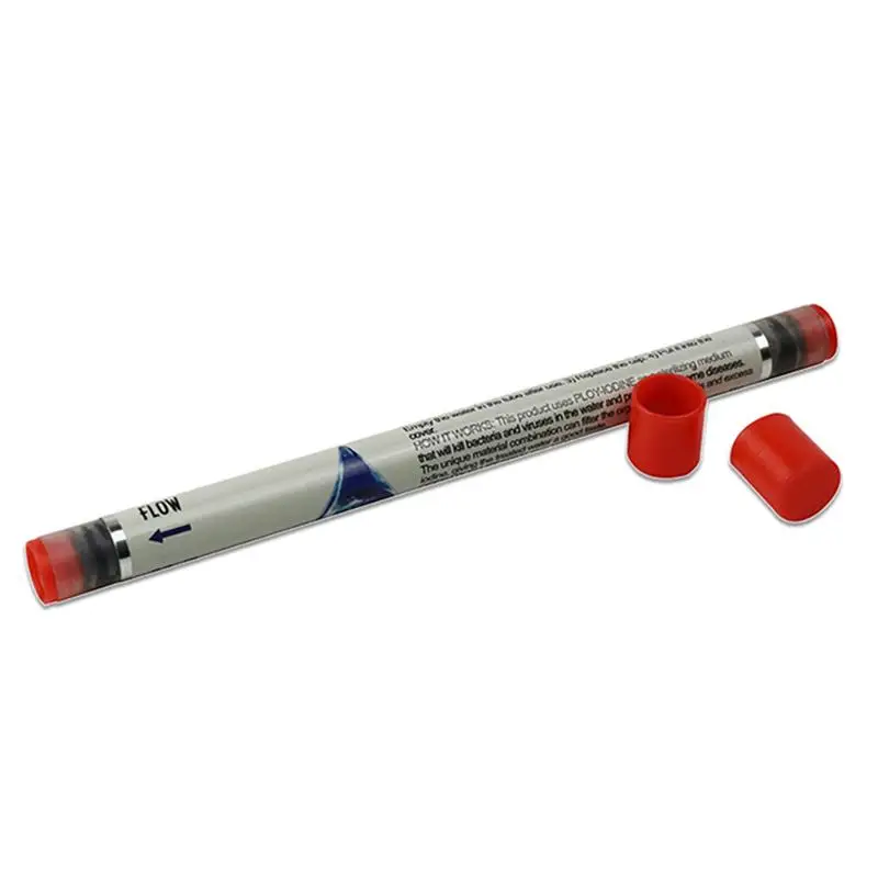 

Mini Portable Water Filter Straw Outdoor Camping Hiking Survival Kits Water Purifier