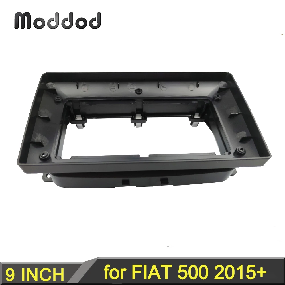 

for FIAT 500 2015+ 9 INCH Car Radio Fascia Frame Dashboard Refitting Installation Kit Faceplates Stereo GPS DVD Player Panel