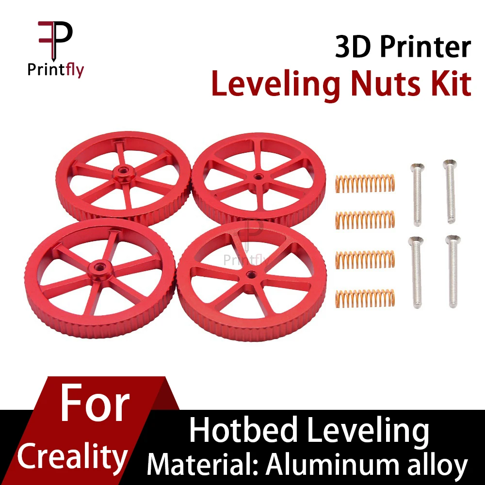

Детали для 3D-принтера Printfly M4 * 40, комплект пружин с винтом и гайкой для CR10 Ender3 Mk2/Mk3 Um2 Prusa I3 Hotbed