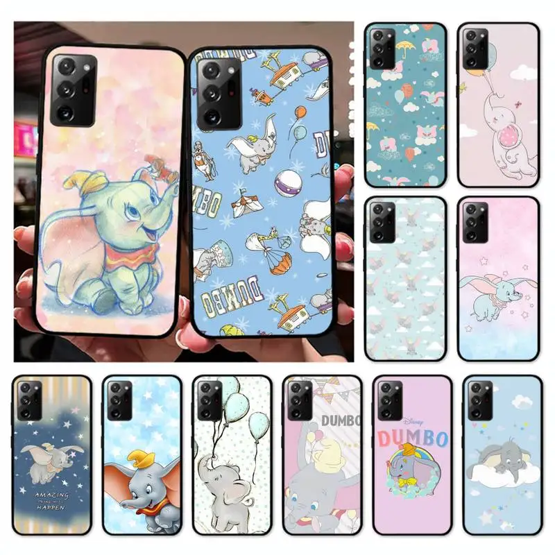 

Disney Dumbo Phone Case for Samsung Note 5 7 8 9 10 20 pro plus lite ultra A21 12 02