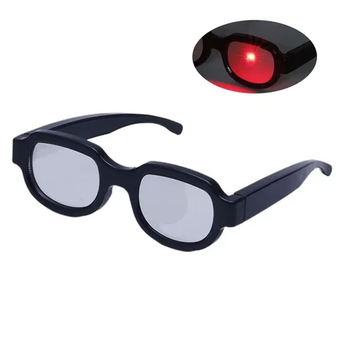 Светящиеся очки для Хэллоуина, светящиеся очки, реквизит для косплея, перезаряжаемые очки для рождества, костюм для вечеринки, V8M9