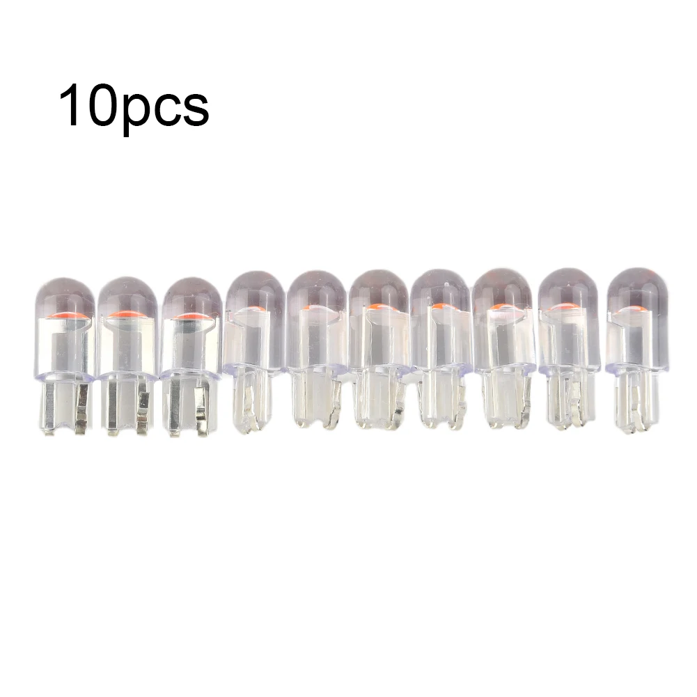 

10PCS Interior Light Bulb T10 W5W 194 168 501 LED License Plate Side Marker Lamp DC 24V Universal Location Light Parts