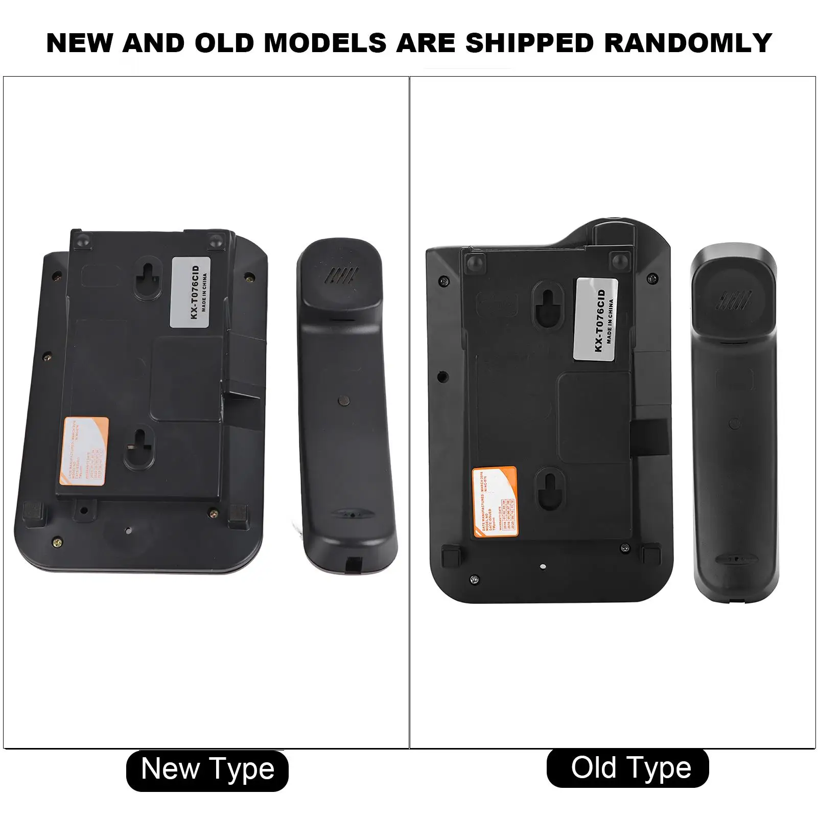 Настенный стационарный телефон KX-T076 — двойная система FSK/DTMF для домашнего