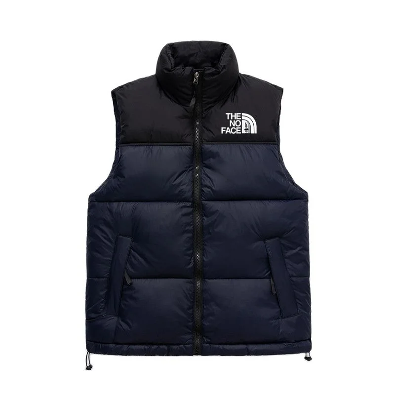 

Новинка 2023, осенне-зимние пуховики, пальто, мужская маска без лица с аниме и мультяшным принтом, модный мужской хлопковый жилет с отрезным