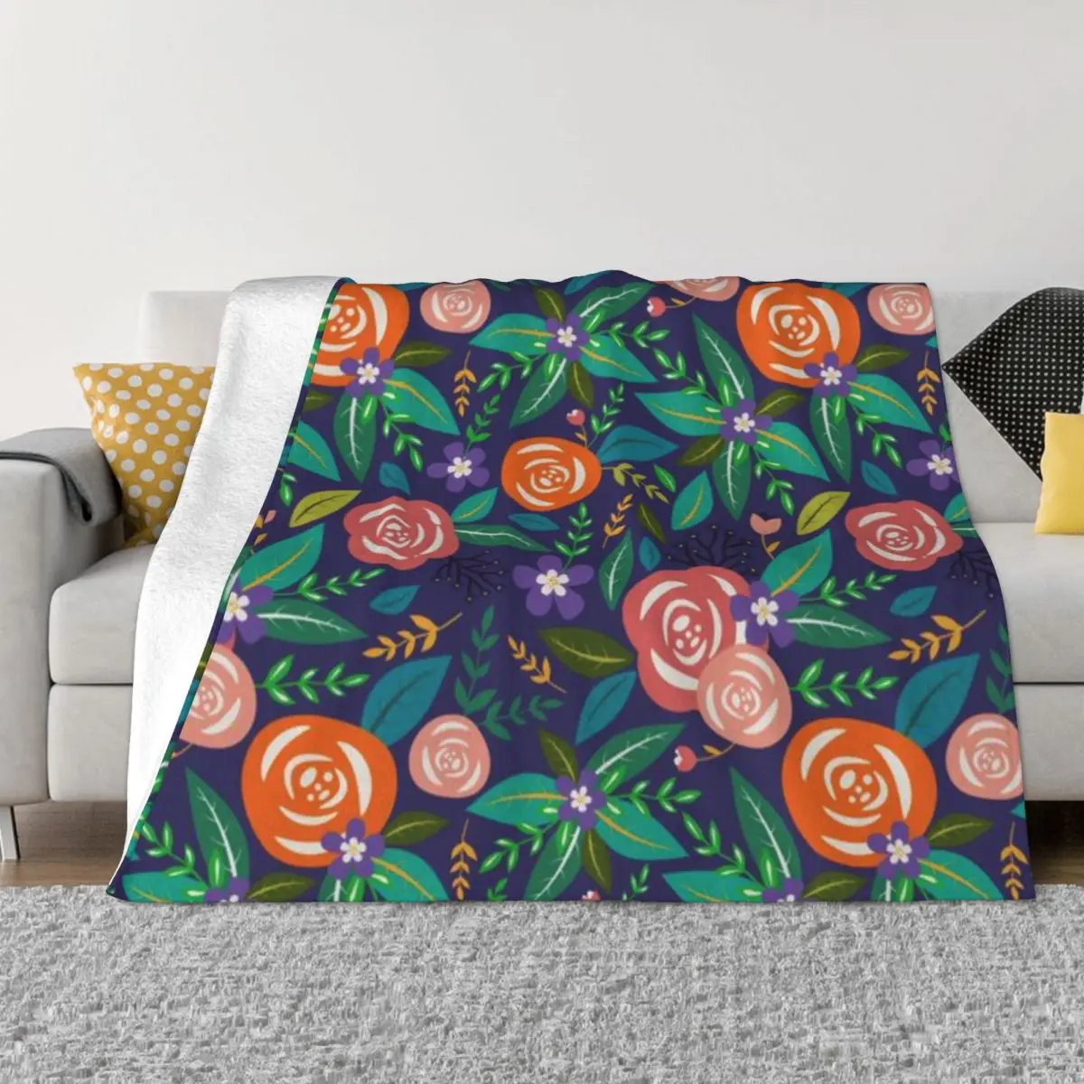 Ультра-мягкое Флисовое одеяло Exotique An