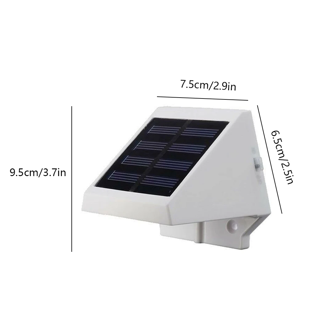 

Waterproof Solar Light Wall Mount LED Lamp Outdoor Courtyard Patio Garden Auto Induction Light 0 5W