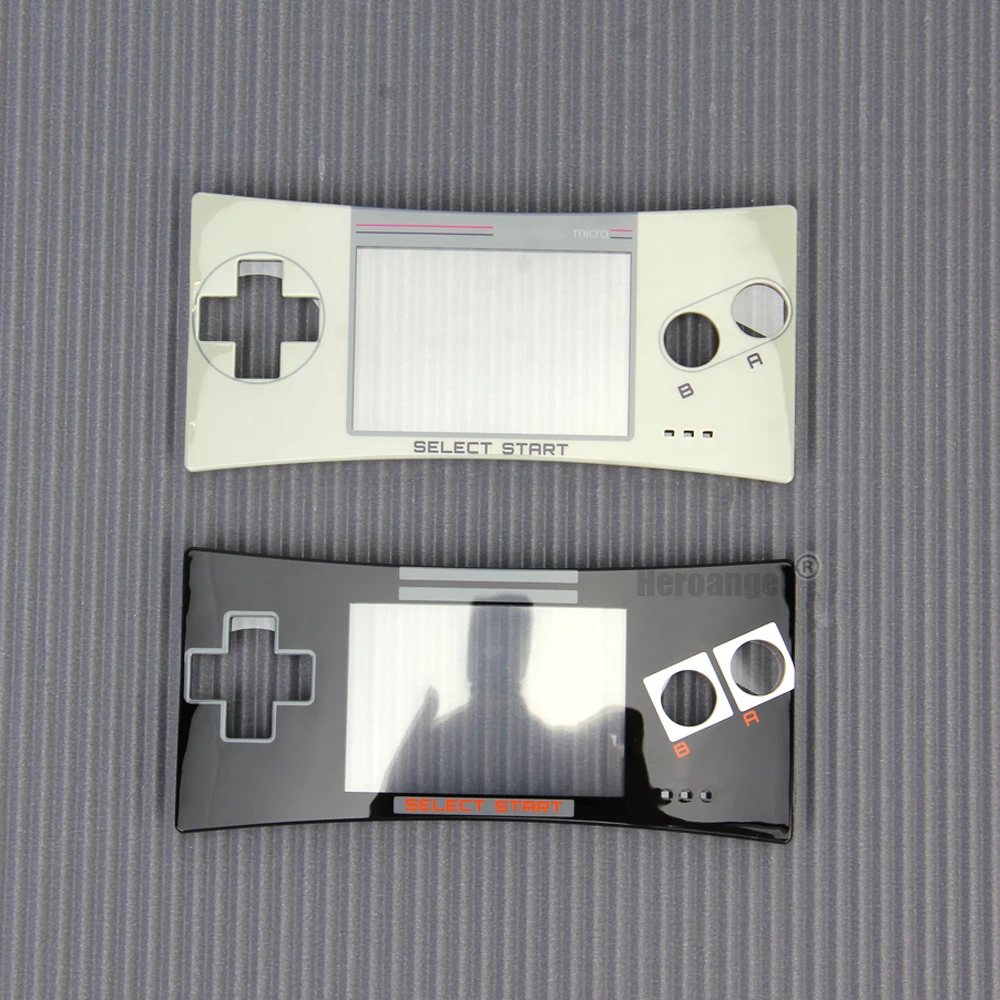 1pc Top quality front shell cover faceplate case for GBM Gameboy micro System