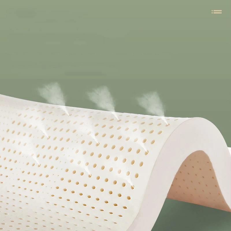 Тайланд 100% натуральный латексный матрас с чехлом чистый резиновый коврик латекс
