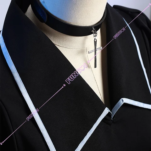 Аниме Шуго Чара Утау Хосина Косплей Костюм Парик Школьная форма Двойной хвост Волосы Черное платье JK Чулки Наряд Хэллоуин