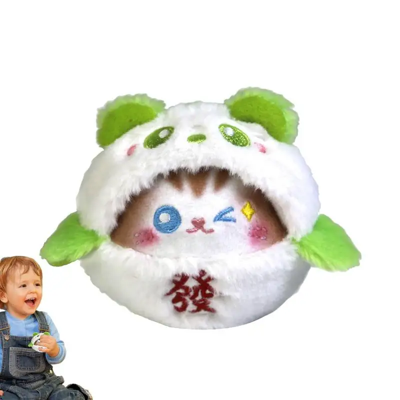 

Милые новогодние игрушки для кошек для детей, снятие стресса, медленно восстанавливающие форму мягкие сжимаемые игрушки, вентиляционная иг...