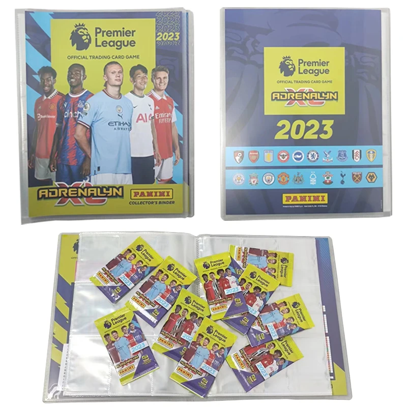 

2023 Panini Genuine Premier League Football Star Card Book Official Adrenalyn XL Star Collection Limited Trading Cards