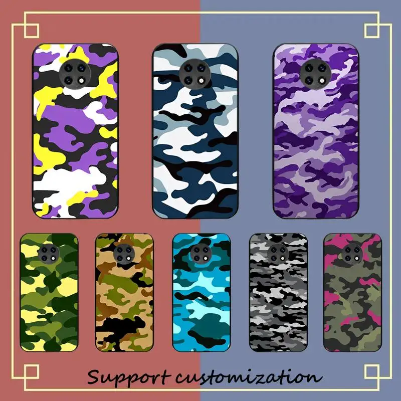 

Camouflage Camo Phone Case For Redmi Note 4 X 5 A 6 7 8 Pro T 9 Pro 9S 10 Pro 11 Pro 11S 11Epro PocoM3pro