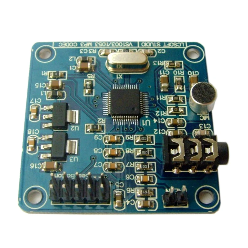 

VS1053 MP3 Module Development Board with On-board Recording Function SPI-port