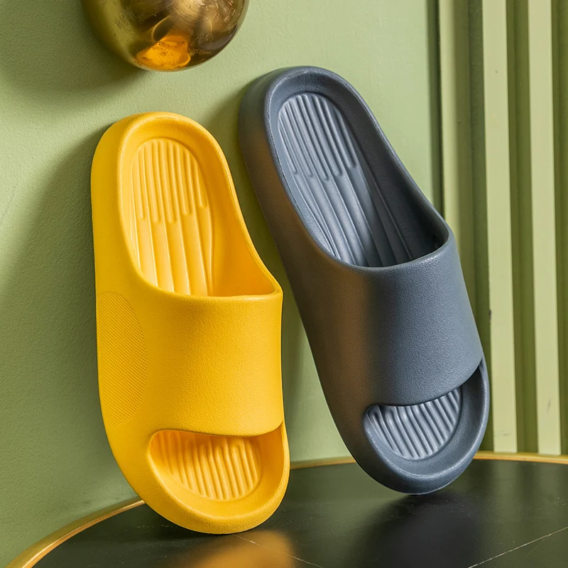 Тапки для женщин летние домашние тапки дома ванной душа Нескользящие толстые