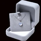 Роскошные посеребренные ожерелья с круглой подвеской из лунного камня с белым опалом для женщин, Модная бижутерия, чокер, Очаровательная цепочка до ключиц, ожерелье