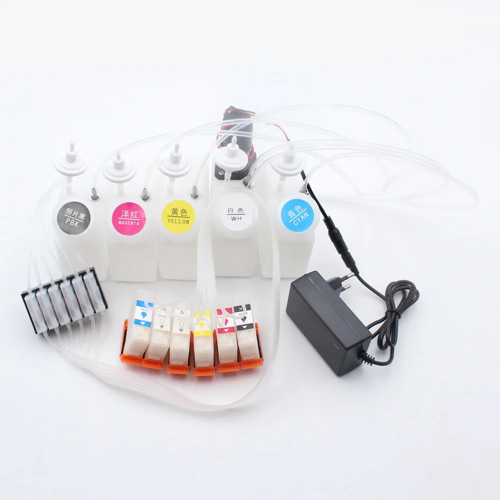 Картридж Dtf Ciss для Epson Xp15000 Ink Tank Xp 15000 комплект принтера системы подачи чернил XP-15010