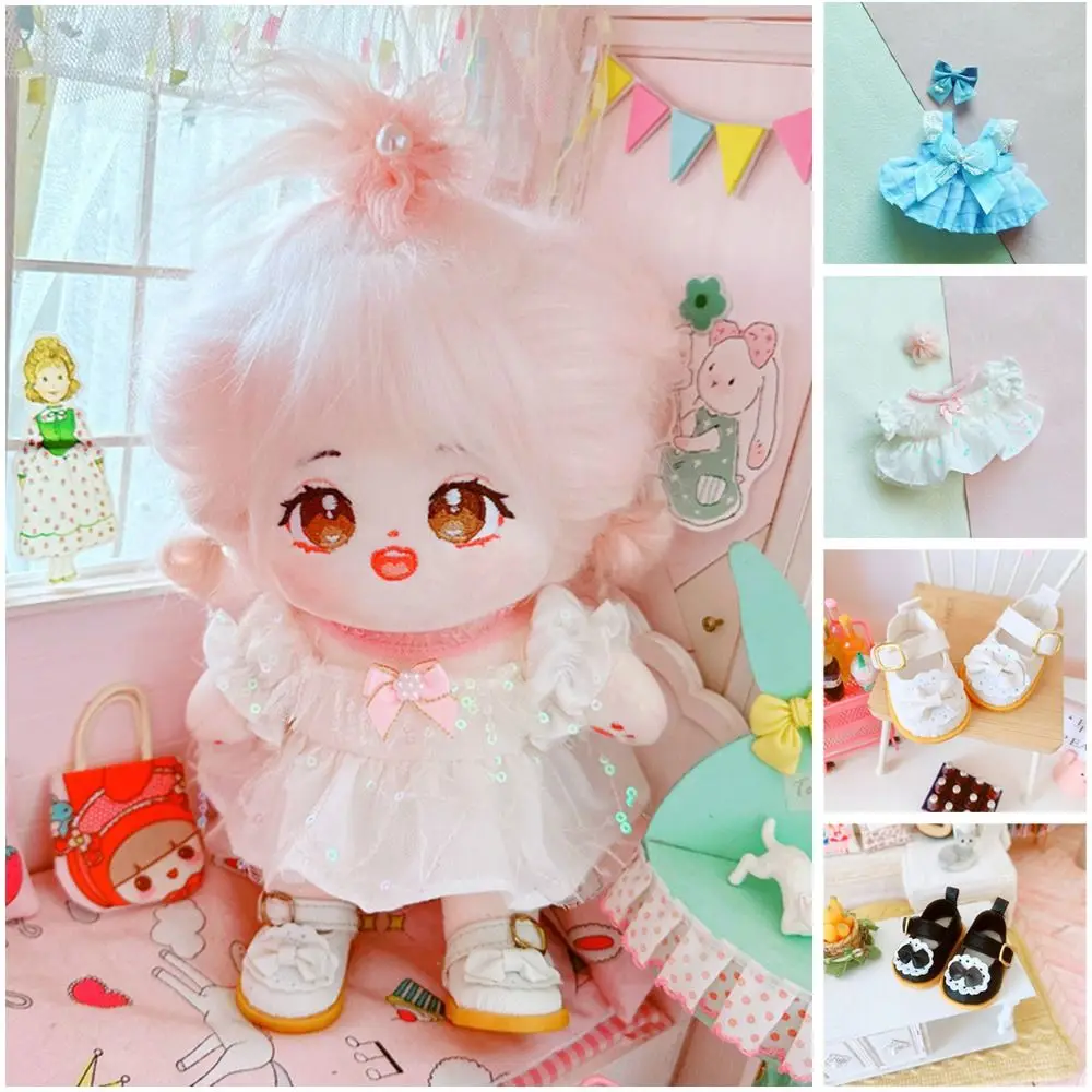 

Аксессуары для волос, украшение для одежды, аксессуары для кукол 20 см, плюшевая кукла, головной убор, милая повязка на голову, модные кукольные Платья