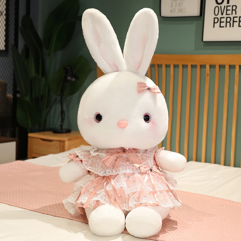 

40cm/70cm/90cm Lovely Cute Bunny Plush Toy Doll Kids Pillow Hug Rabbit Kawaii Plushies Birthday Gift for Girls Women