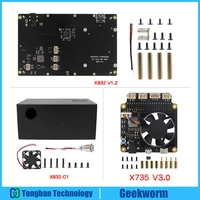 raspberry pi x832 v1 2 3 5 sata hdd storage expansion board with usb 3 1 jumper for raspberry pi 4 model b only