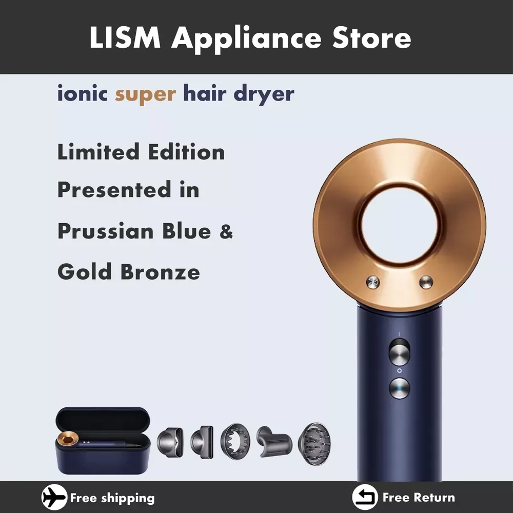 Ionic Hair Dryer Professional Anion Dryer Hair With Temperature Control Salon Tool Styling Professional Ionic Hair Dryers