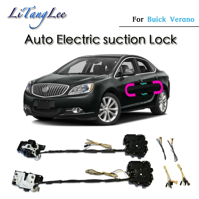 Для Buick Verano 2018~2024 ​ Автомобильная дверная защелка с мягким закрыванием привод