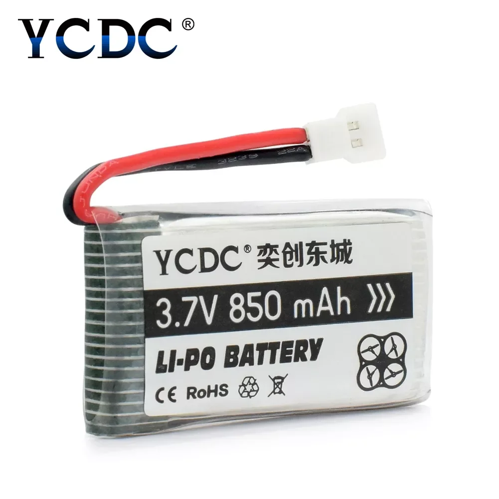 

2023NEW 2021 New 3.7V 850mAh Drone Batteries Li-Po Battery With Charger For Syma X5C X5SC X5SW X5C-1 X5SC-1 Cx-30 Cx-31 Quadcopt