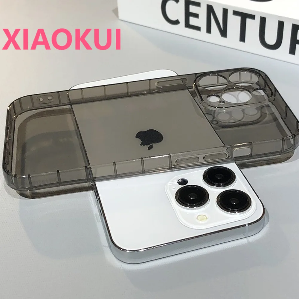 

Clear Transparent Cases For iPhone 14 13 12 11 Pro Max Soft Silicone Protective Cover for iphone XS X XR 7 8 Plus Mini SE20