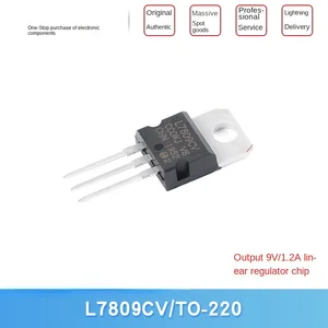 Оригинальный линейный чип регулятора L7809CV на-220 Выход 9 В/А