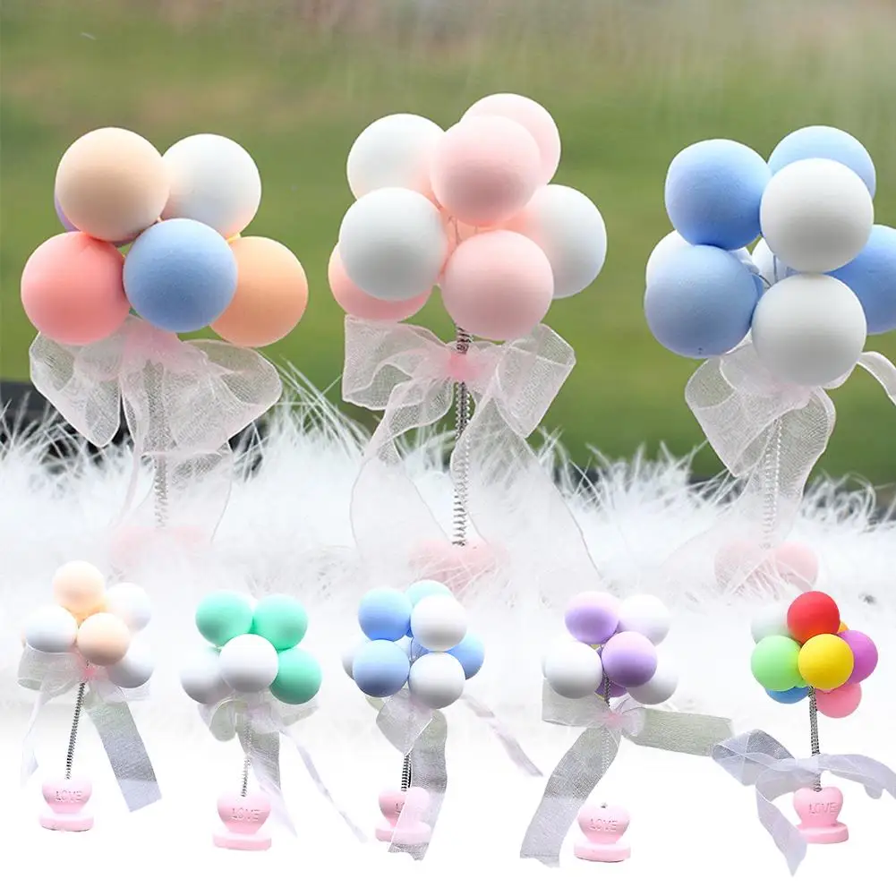 Воздушный шар Весна встряхивание исповедь украшения автомобиля милый