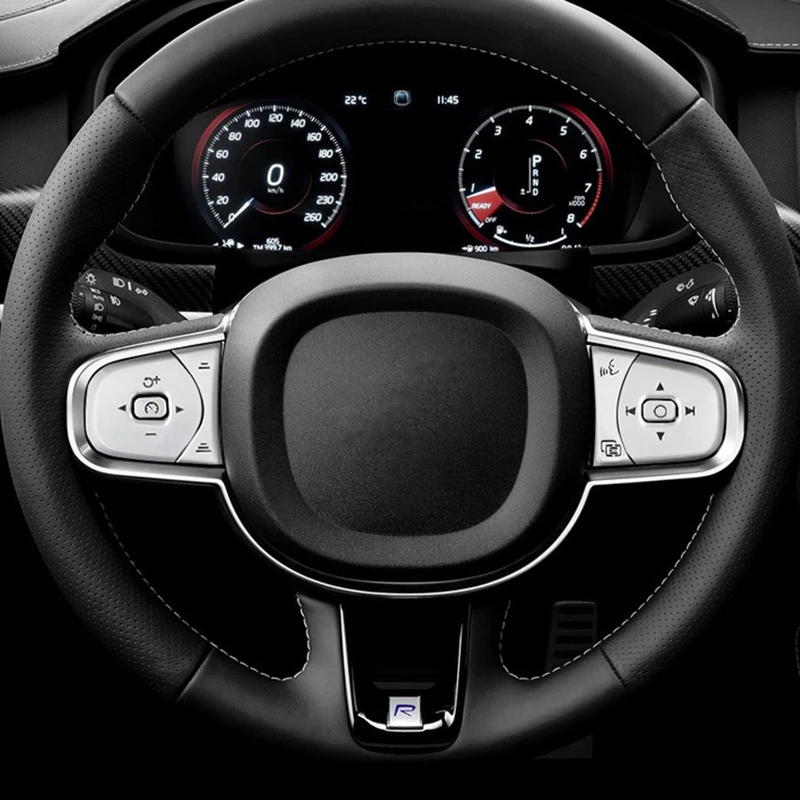 1 Набор наклейки на кнопки рулевого колеса для Volvo XC60 XC90 S90 S60 V90 V60