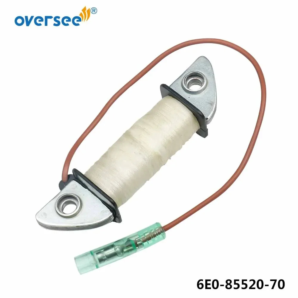 Зарядная катушка OVERSEE 6E0-85520-70 для подвесного двигателя Yamaha Parsun 4HP 5HP