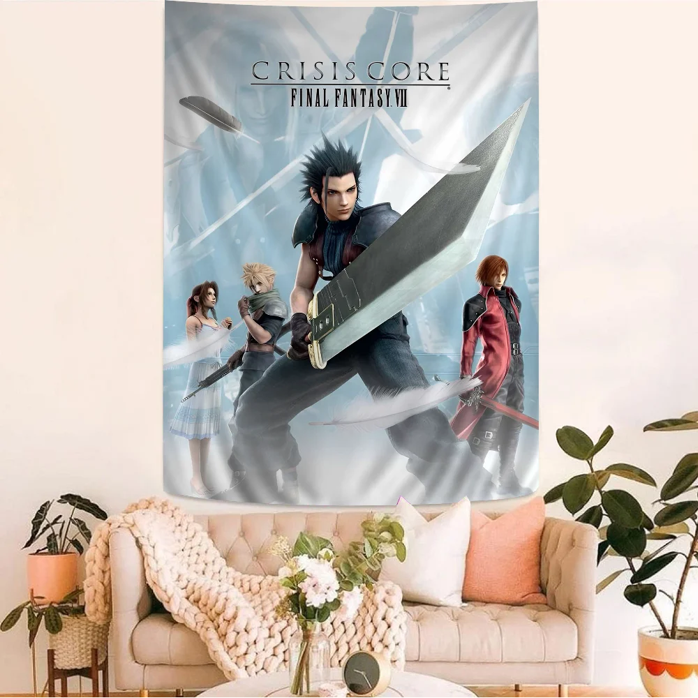 Видеоигры F-Final Фэнтези Аниме Гобелен Подвесной Таро Хиппи Настенные коврики