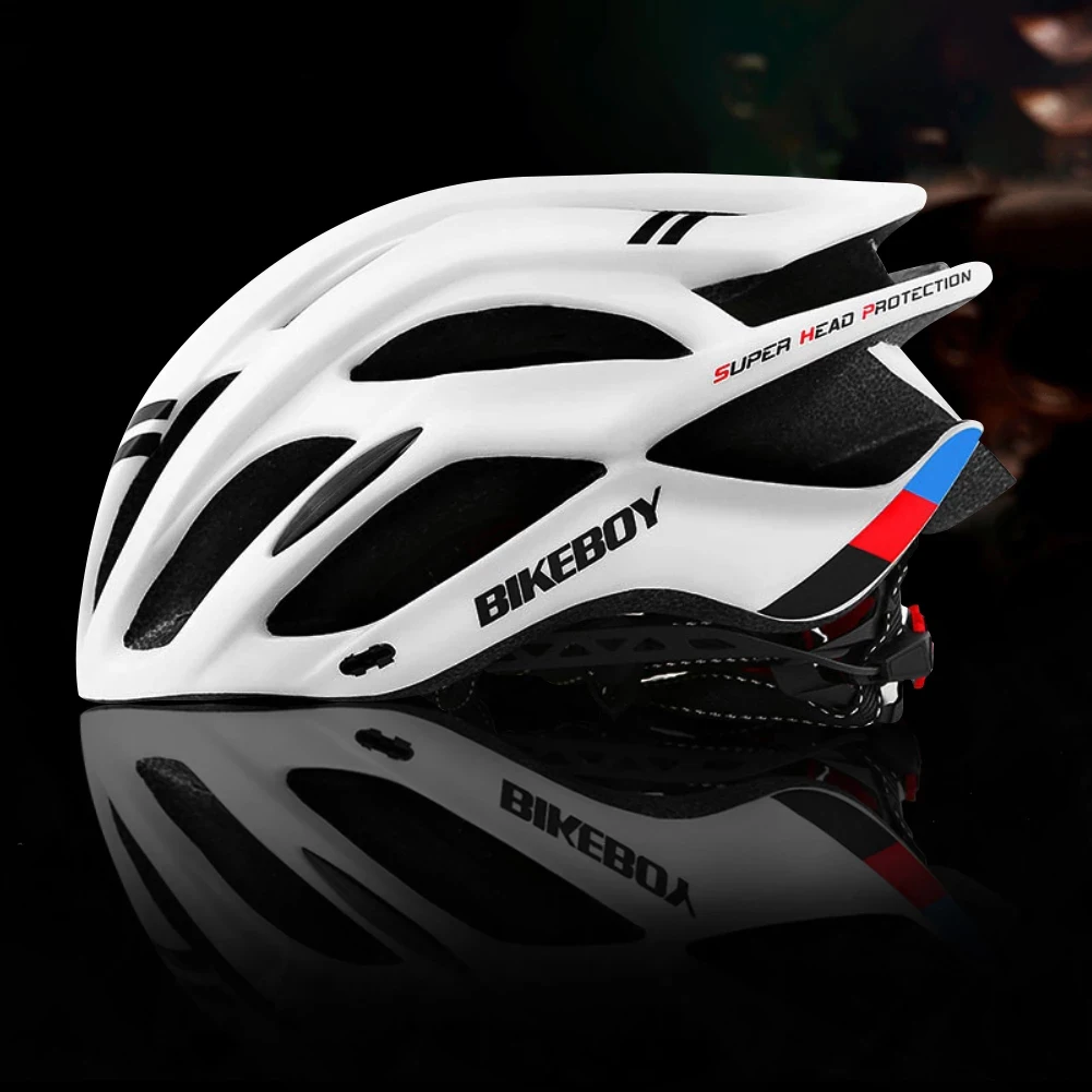 

Ultralight Cycling Helmet With Rear Light MTB Bike Safety Helmet Integrally-molded Safe Cap Riding Hat Mountain Bicycle Helmet