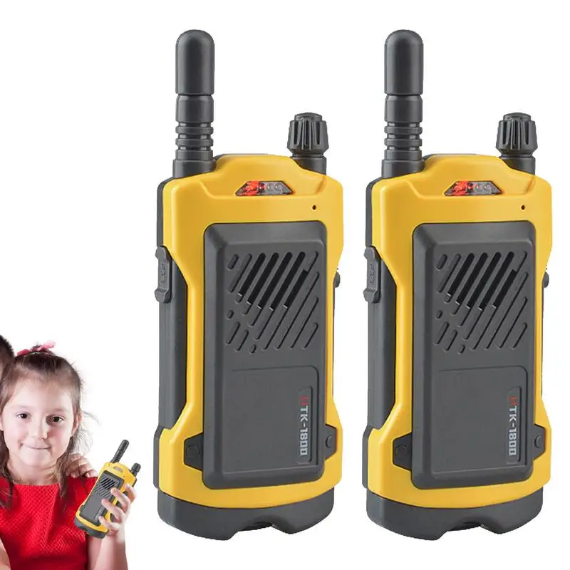 

Radio Toys For Boys 2 Pcs Kids Walkie Talkies Radio Toys 200meters Range Radio Toys For Outside Camping Hiking Toys For