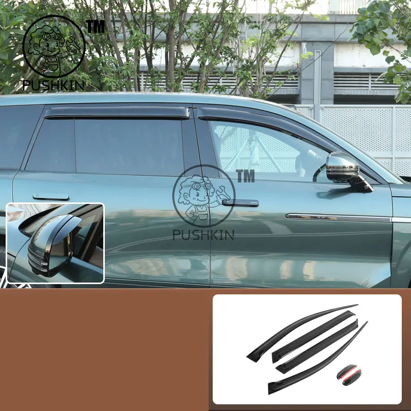 

Для Denza N9 2025 2026 автомобильный щиток от дождя, дефлекторы, накладка на тент, дождевое стекло, солнцезащитный козырек, аксессуары