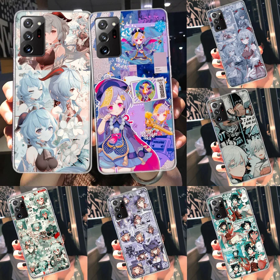 

Genshin Impacto Anime Phone Case For Samsung A04 A04S A14 A10S A20S A30 A40 A50 A70 Galaxy M52 M51 M32 M31S M30S M21 M12 M11 Cov