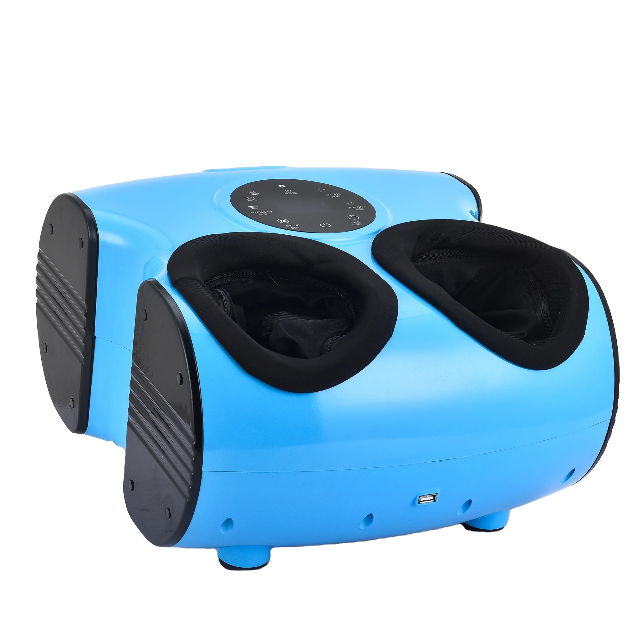 

2023 Manufacturer New Personal ABS Airbag Foot Massager Manual-Wired and Remote Control Foot Massager With Heat Shiatsu Foot Mas