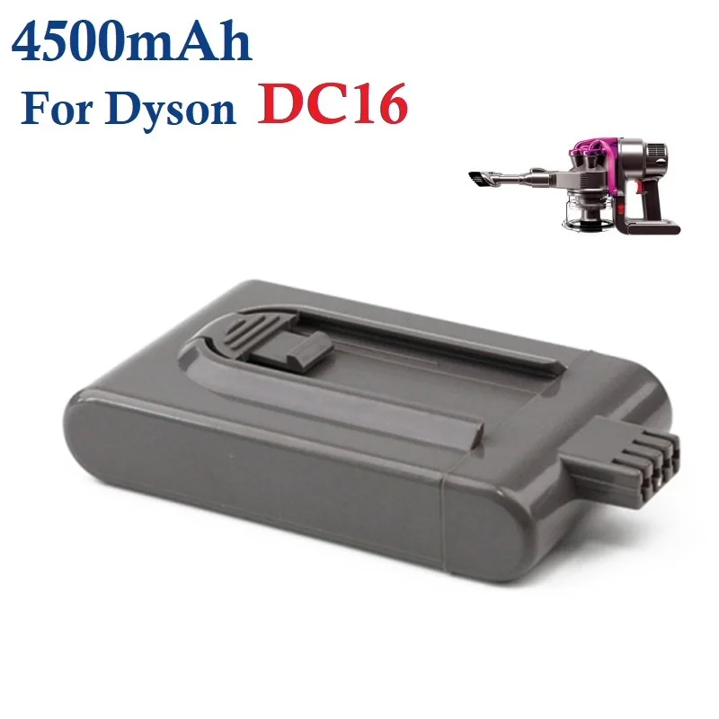 

Литий-ионный аккумулятор 4500 мАч 21,6 в для пылесоса Dyson DC16, сменная батарея для Dyson DC16 Animal DC12 DC16 12097 BP01 912433-01 L50