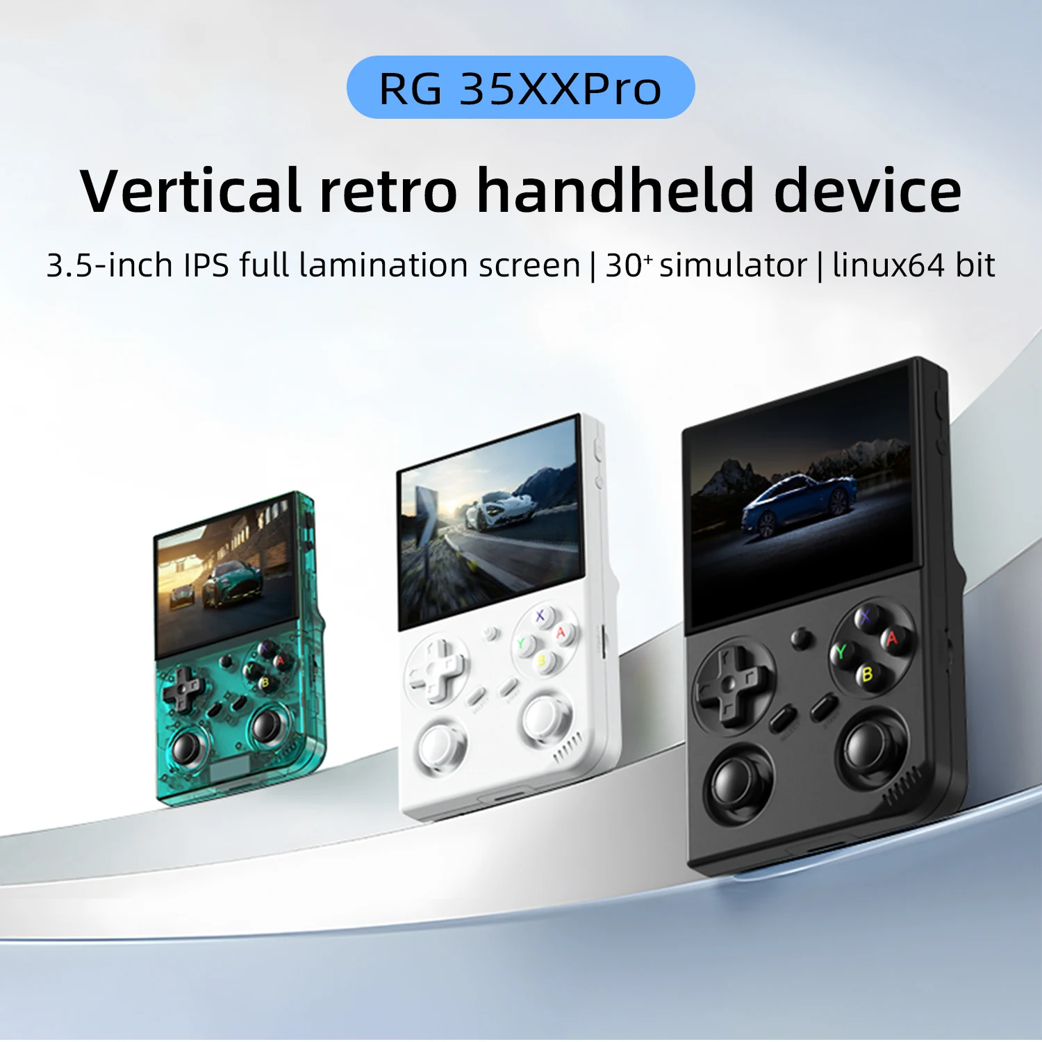 Фото Портативная игровая консоль Anbernic RG 35XXPro в стиле ретро, игровой плеер RG35XX Pro, поддержка RixelHK, контроллер потоковой передачи Wi-Fi, HD ТВ-выход №2