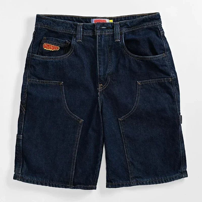 Empyre новые серые джинсовые шорты для скейтборда дизайн с мультяшной вышивкой